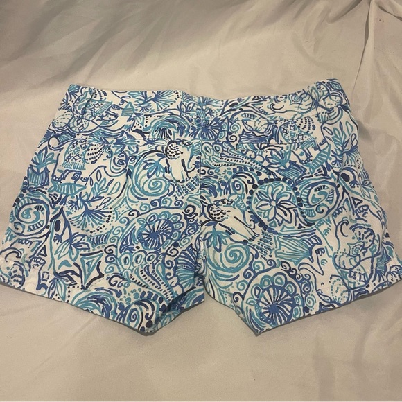 LILLY PULITZER The Walsh Short Size 10  Hippy Happy Shake - Picture 12 of 13